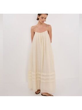 TAHITI LEMON MIDI DRESS